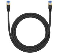 Baseus fast internet cable RJ45 cat.7 10Gbps 1.5m braided black (universal)