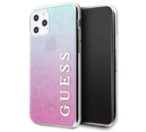 Guess GUHCN58PCUGLPBL iPhone 11 Pro rose blue/pink blue hard case Glitter Gradient (universal)