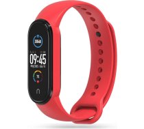 4Kom.pl IconBand Sports Band Strap for Xiaomi Mi Smart Band 5 / 6 / 6 NFC / 7 Red