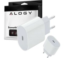 Alogy wall charger fast USB-C Type C PD 20W White
