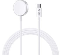 4Kom.pl Inductive Charger Cable 120cm UltraBoost Magnetic Charging Cable for Apple Watch White