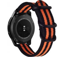 Alogy nylon strap for Huawei Watch GT 2 Pro 22 mm Orange and black