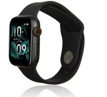 Producenttymczasowy Beline Silicone Smartwatch Strap for Apple Watch 42/44/45/49mm black/black
