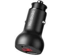 Mcdodo CC-7030 Car Charger, USB USB-C, with Display, 45W (Black)