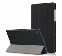 Riff Smart Leather Sāniski atverams maks priekš Samsung Galaxy Tab A 10.5 T595/T590 Black