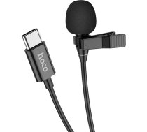 Hoco L14 Mikrofons mobilajam telefonam ar audio spraudni priekš Type-C (2m) Black