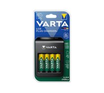 PRL Ładowarka LCD PLUG+4xAA 2100mAh VARTA