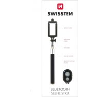 Swissten Bluetooth Selfie Stick Statīvs Telefoniem un Kamerām Ar Distances Bluetooth Pulti