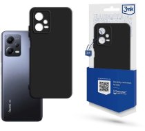 3Mk Protection Case for Xiaomi Redmi Note 12 Pro+ from the 3mk Matt Case series - black (universal)