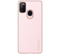 Dux Ducis Yolo elegant case made of soft TPU and PU leather for Samsung Galaxy M30s pink (universal)