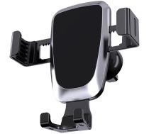 Hurtel Gravity smartphone car holder, black air vent grille (YC08) (universal)