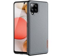 Dux Ducis Fino case covered with nylon material for Samsung Galaxy A42 5G gray (universal)