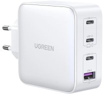 Ugreen Fast charger GaN 3xUSB C / USB 100W PPS Ugreen CD226 - white (universal)