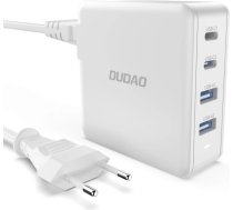 Dudao GaN 100W fast wall charger 2 x USB-C / 2 x USB Dudao A100EU - white (universal)