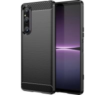 Hurtel Carbon Case cover for Sony Xperia 1 V flexible silicone carbon cover black (universal)