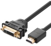 Ugreen cable cable adapter adapter DVI 24 + 5 pin (female) - HDMI (male) 22 cm black (20136) (universal)