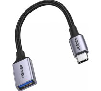 Ugreen OTG adapter cable USB-C (male) - USB-A (female) 5Gb/s 0.15m black (US378) (universal)