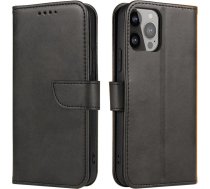 Hurtel Magnet Case case for Realme GT Neo 5 / Realme GT3 flip cover wallet stand black (universal)