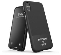 Superdry Moulded Canvas iPhone X/Xs Case czarny/black 41544 (universal)