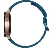 4Kom.pl IconBand Rubber Strap for Samsung Galaxy Watch 4 / 5 / 5 PRO (40 / 42 / 44 / 45 / 46 MM) Electric Blue
