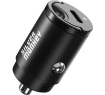 Silver Monkey PD-CPCT30-SM 30W 1x USB-C PD car charger - black