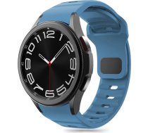 Tech-Protect Pasek Tech-Protect Silicone Line do Samsung Galaxy Watch 4 / 5 / 5 Pro / 6 / 7 / FE - niebieski