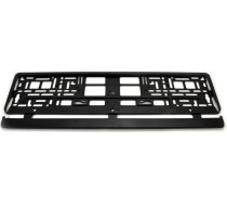 Utal License Plate Frame - BLACK flexible