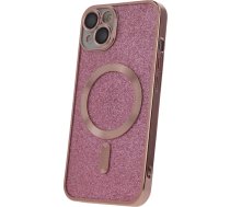 Mocco Glitter Chrome MagSafe Case Silikona Apvalks Priekš Apple iPhone 12 Pro Max