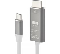 Roger FT-H05 USB-C uz HDMI UltraHD 4K@30Hz Kabelis 2m / balts