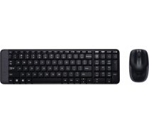 Logitech MK220 Combo Bezvadu klaviatūra US