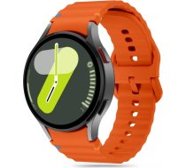 Tech-Protect Pasek Tech-Protect Silicone Sport na Samsung Galaxy Watch 4 / 5 / 5 Pro / 6 / 7 / FE - pomarańczowy