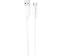 Dudao L4ST USB-A / USB-C cable 5A 1m - white