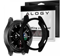 Alogy Silicone case with screen protector for Huawei Watch GT 2 46mm Black