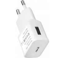 Ilike ITC01 USB 1A Ligzdas Universāls lādētājs visām mobīlajām un Mājas elektronikas ierīcēm 4.7-5.2V Balts