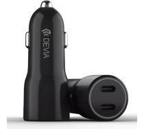 Devia Smart PD 2x USB-C Auto Lādētājs 40W