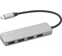 Sandberg 336-20 USB-C to 4 x USB 3.0 Hub SAVER