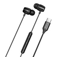 Mcdodo HP-1050 in-ear, wired headphones, USB-C (black)