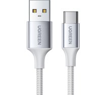 Ugreen US288 60130 USB-A / USB-C QC 3.0 3A 0.5m kabelis - balts