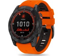 Tech-Protect IconBand Pro Strap for Garmin Fenix ​​3 / 5X / 3HR / 5X Plus / 6X / 6X Pro / 7X - Orange & Black