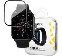 Wozinsky Full Glue Tempered Glass Tempered Glass For Xiaomi Amazfit GTS 4 9H Full Screen Cover With Black Frame (universal)