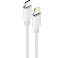 Maxlife MXUC-05 cable USB-C - Lightning 1,0 m 20W white