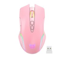 Onikuma CW905 Pink 2.4G Wireless Gaming Mouse