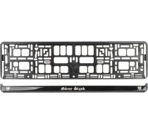 Utal License Plate Frame - BLACK flexible