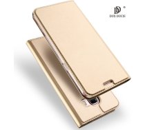 Dux Ducis Premium Magnet Case Grāmatveida Maks Telefonam Sony Xperia XA1 Zeltains