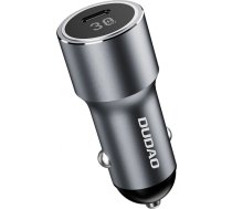 Dudao R14 USB-C 30W PD car charger - silver