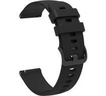 Marka Niezdefiniowana Silicone Strap for Huawei Watch GT2 / GT3 42mm - Black