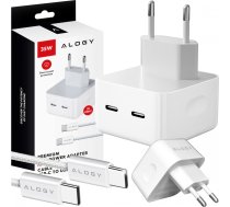 Alogy Quick Charge QC 3.0 USB-A USB-C PD fast charger 65W black