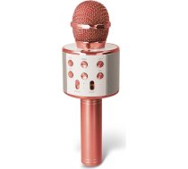 None Forever Bluetooth microphone with speaker BMS-300 rose gold