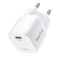 Raycue USB-C PD 20W EU network charger (white)