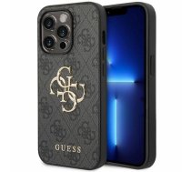 Guess 4G Big Metal Logo Back Case Aizsargapvalks Priekš Apple iPhone 15 Pro